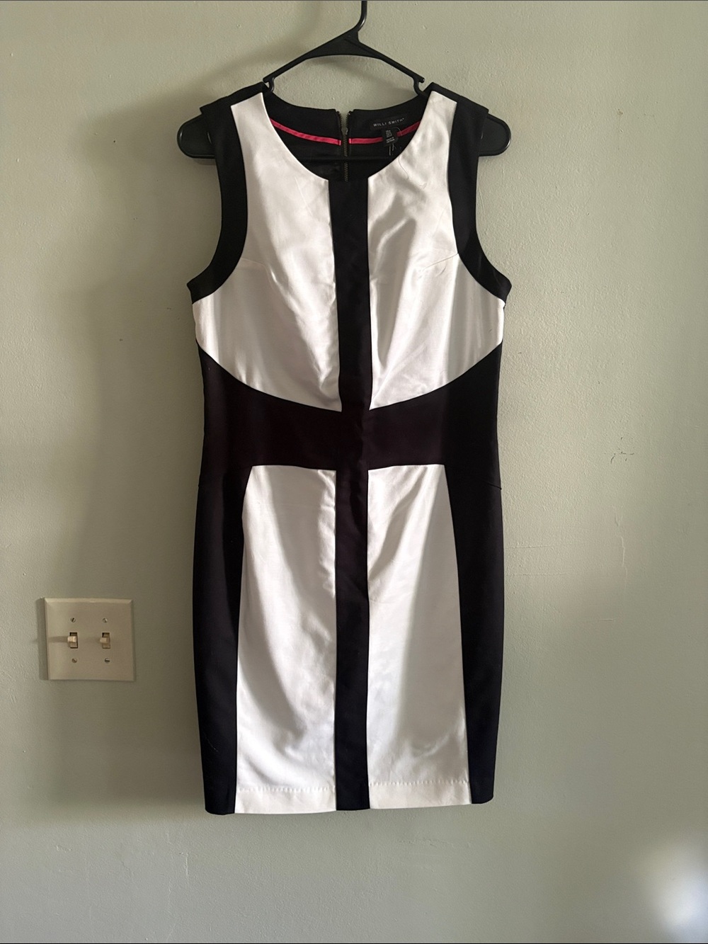 Willi smith color block sleeveless dress 8 NWT